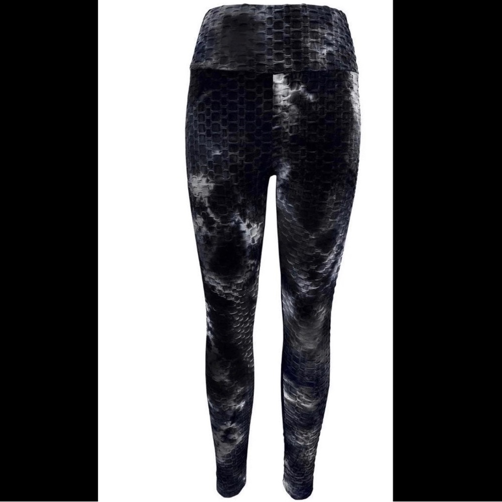 🖤💓NWT Textured Tie Dyed Leggings